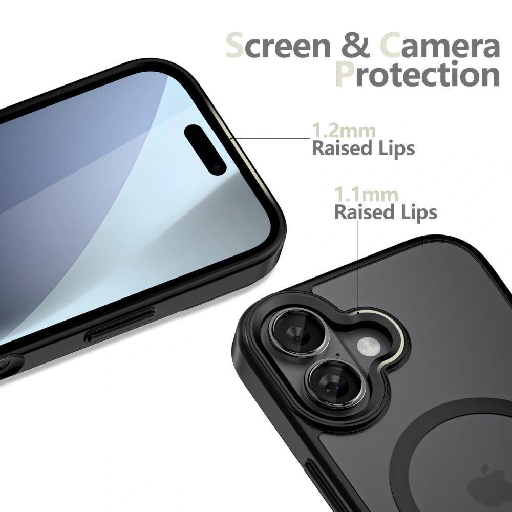 Tech-Protect MagMat XT 4-Set MagSafe, iPhone 17, čierne matné