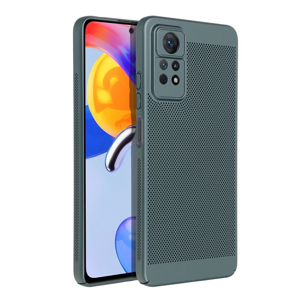 Breezy Case, Xiaomi Redmi Note 11 Pro / 11 Pro 5G, Zelený