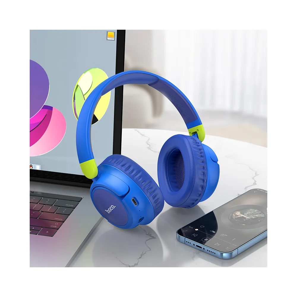 Hoco Adventure W43 Vezeték Nélküli Bluetooth Fejhallgató, Kék