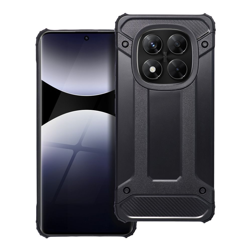 Hibrid Armor Xiaomi Redmi Note 14 Pro 5G, fekete