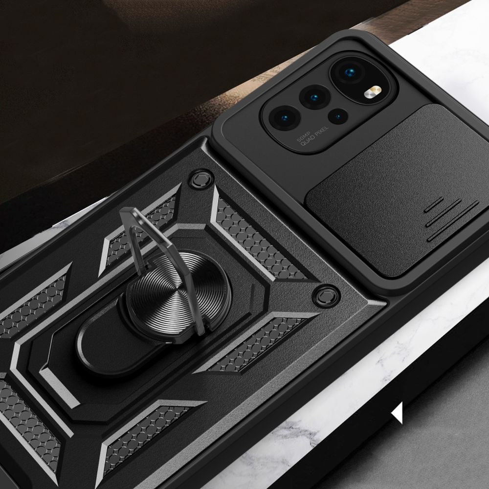 Tech-Protect CamShield Za Motorola Moto G22 / E32 / E32s, črna
