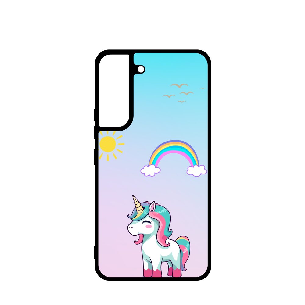 Momanio obal, Samsung Galaxy S23, Unicorn and Rainbow