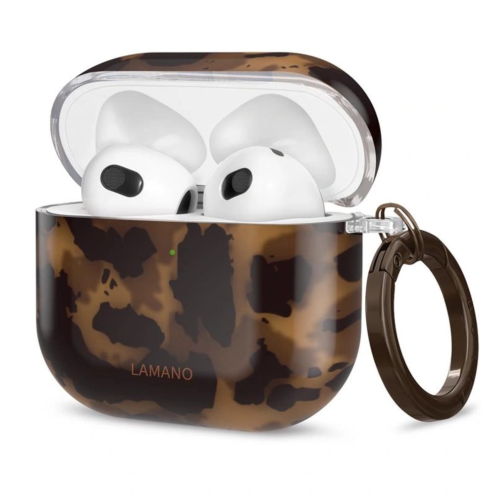 Levně Tech-Protect Lamano, Apple AirPods 4, panter
