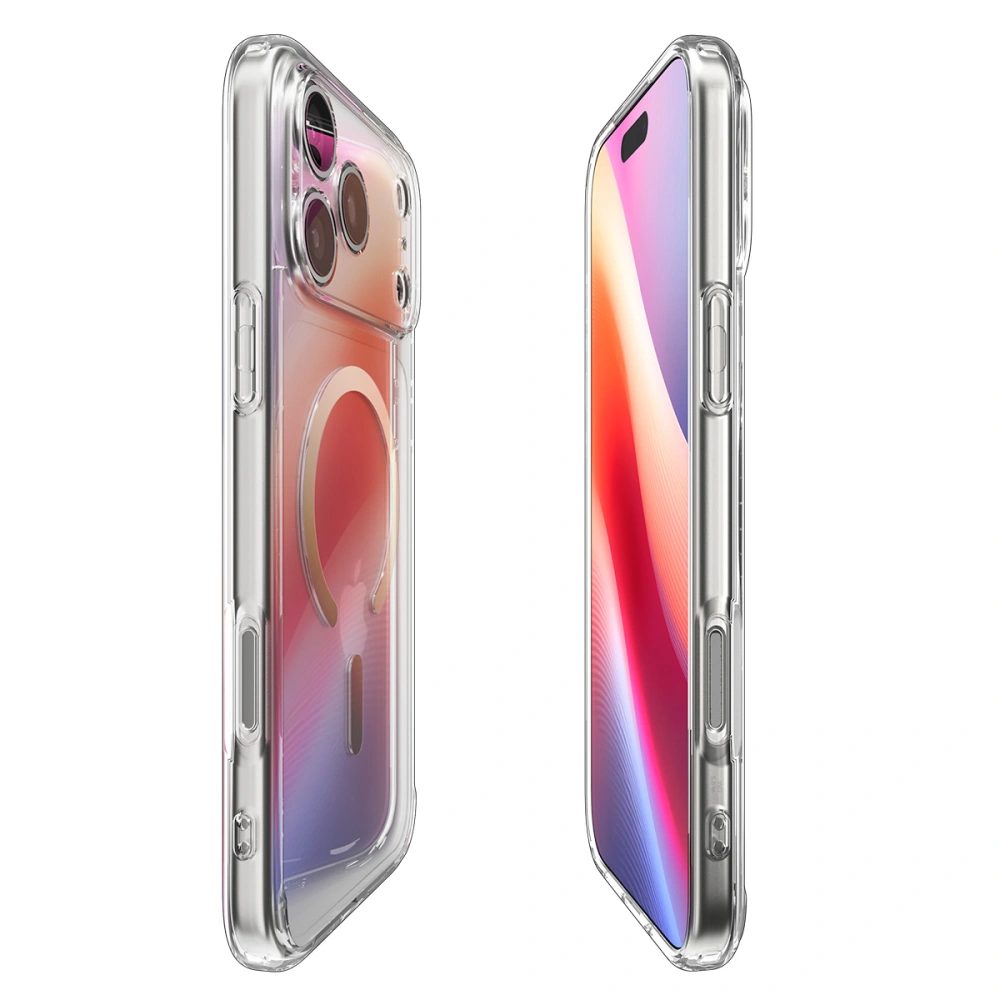 Spigen Ultra Hybrid Mag s MagSafe, iPhone 17 Pro, zlaté