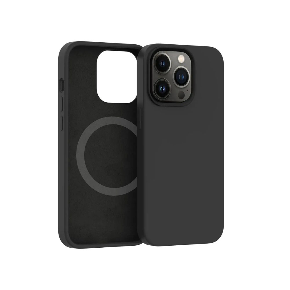 ER Case Carneval Snap maska s MagSafe, iPhone 13 / 14 / 15 / 16e / 17e, crna