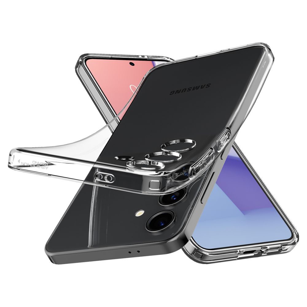Spigen Liquid Crystal Carcasă Pentru Mobil, Samsung Galaxy S24, Crystal Clear