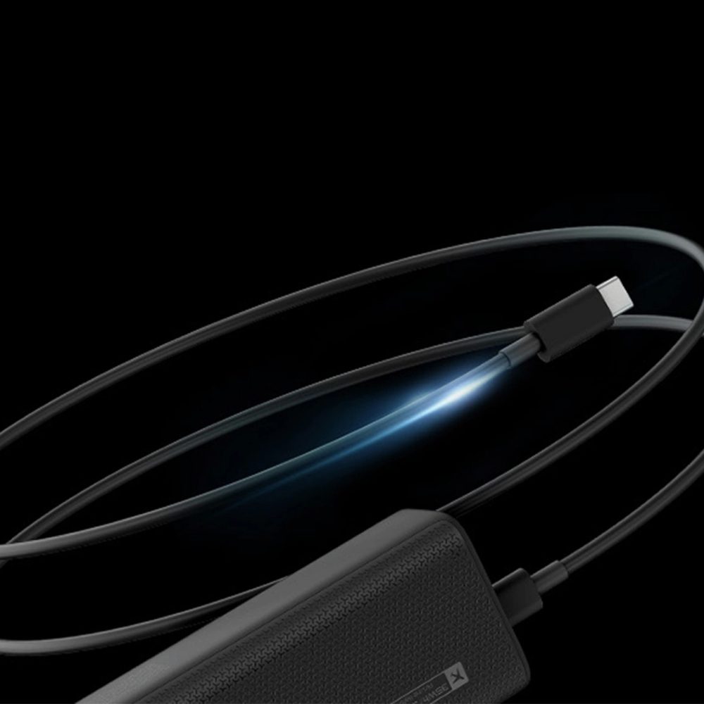 Cuktech CKPB100PGLBL Powerbanka 10000mAh, USB-C + USB-A, 150W, čierna