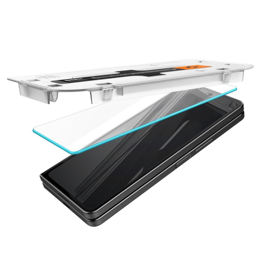 Spigen Glass.TR EZFit Cu Aplicator, 2 Bucăți, Folie De Sticlă Securizată, Samsung Galaxy Z Fold 5