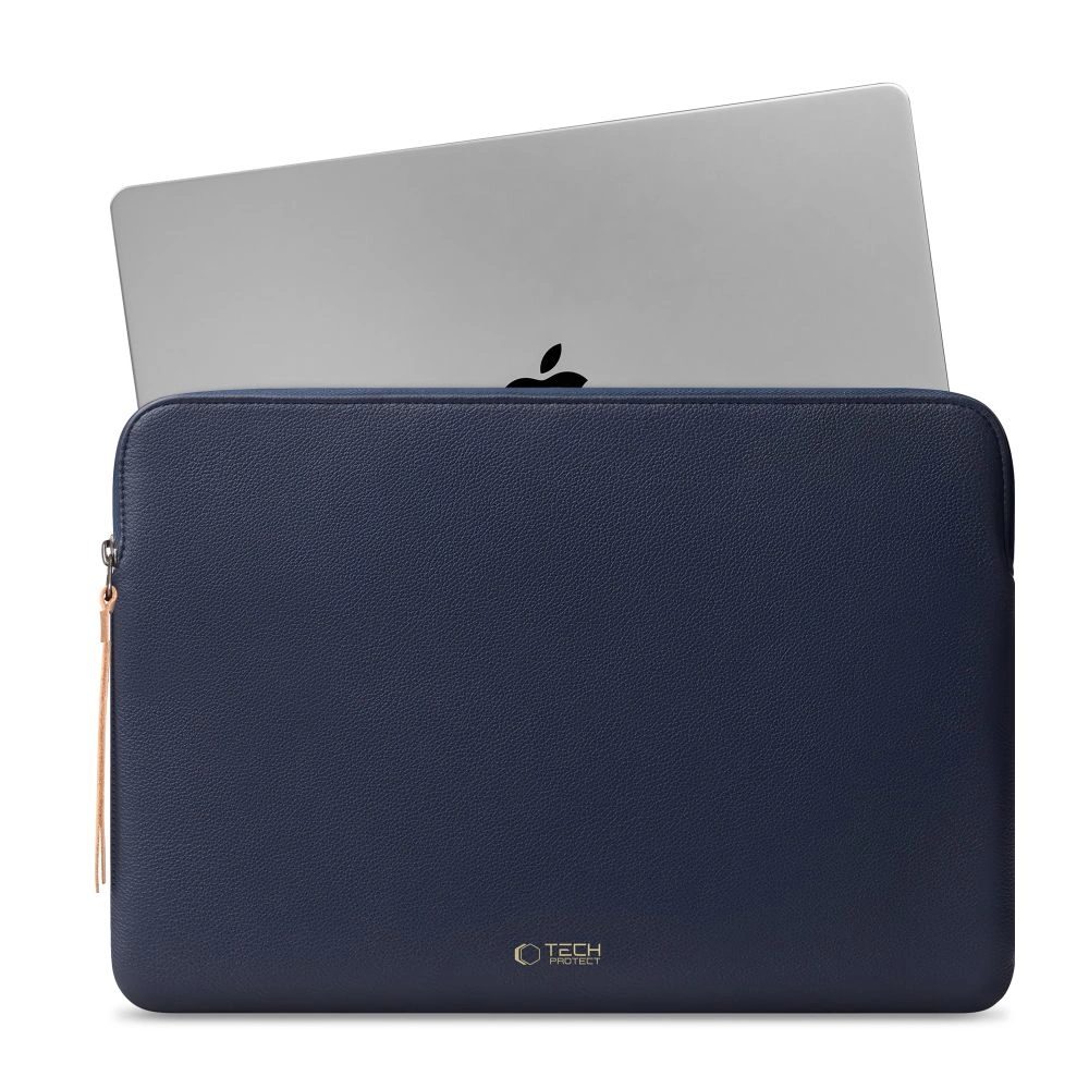 Tech-Protect Fleece Laptop 13-14, tmavomodrá