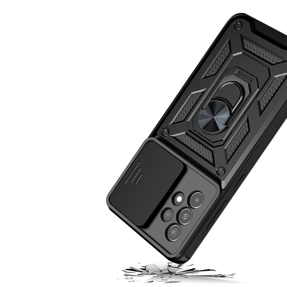 Tech-Protect CamShield A Samsung Galaxy A13 4G / LTE Készülékhez, Fekete
