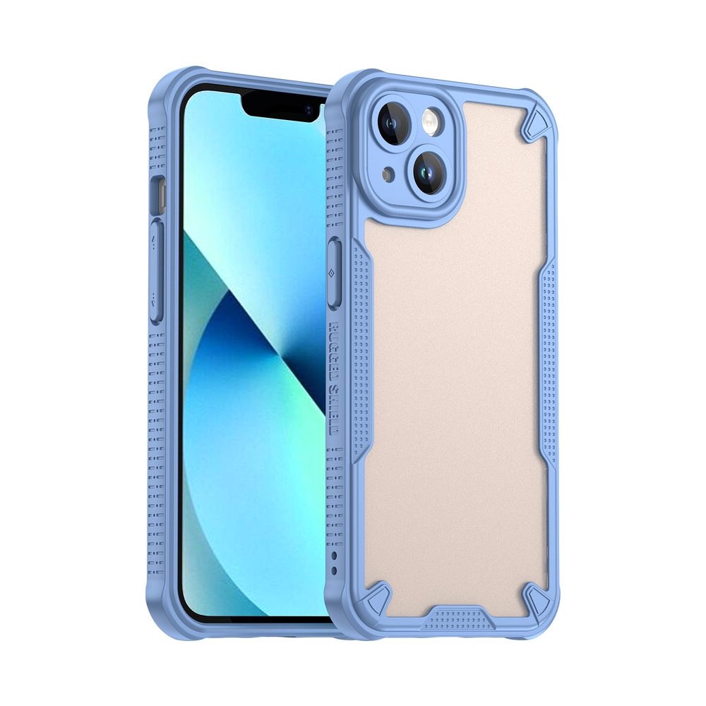 ArmorShield Hybrid Case, iPhone 13, albastru