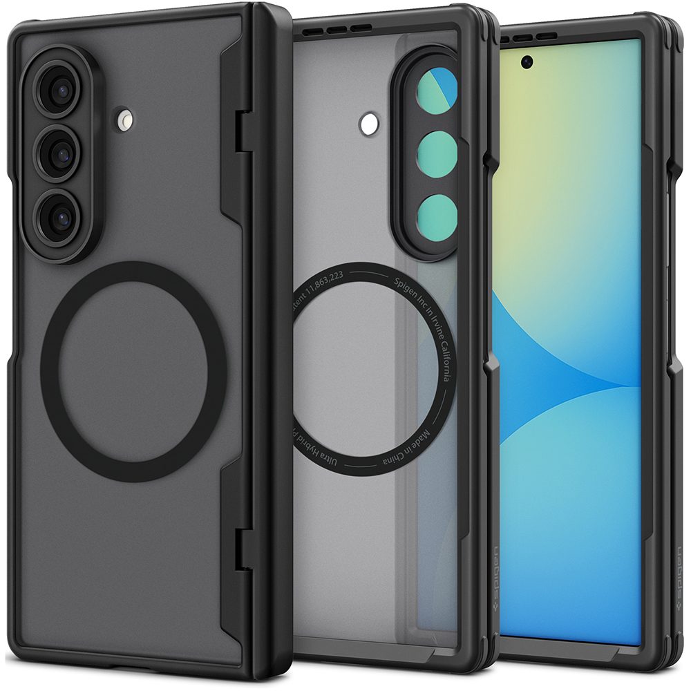 Spigen Ultra Hybrid Mag cu MagSafe, Samsung Galaxy Z Fold 8 Ultra, frost black