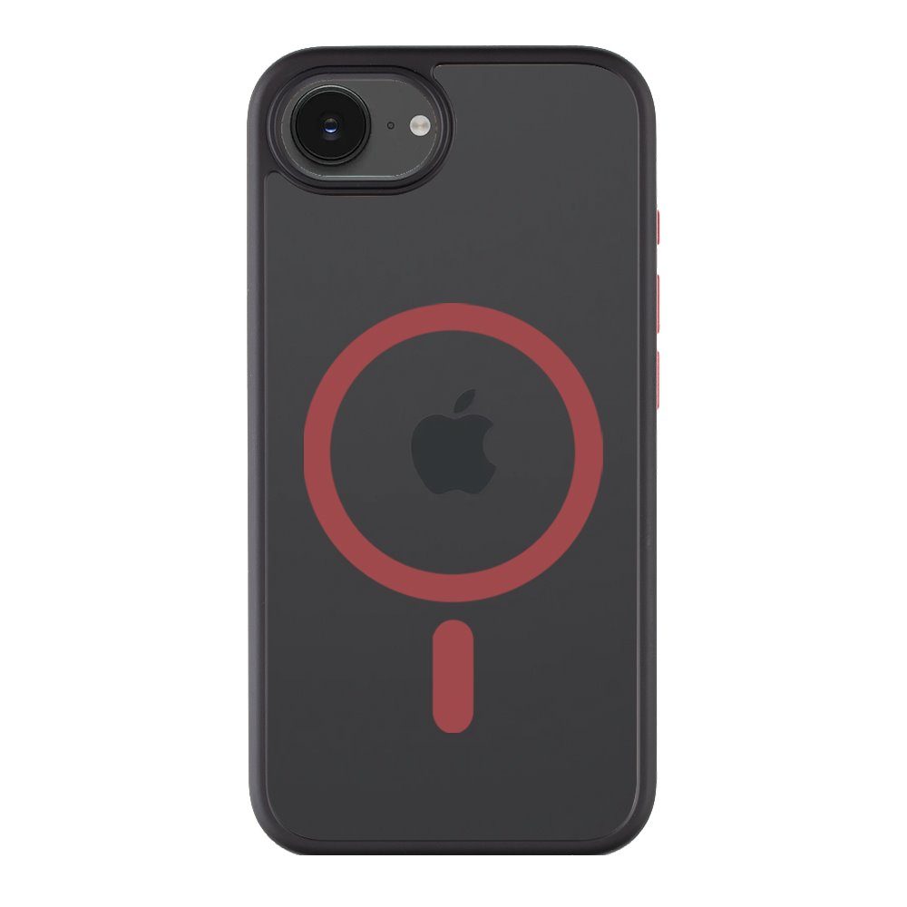 Tactical MagForce Hyperstealth kryt 2.0, iPhone 16e, černočervený