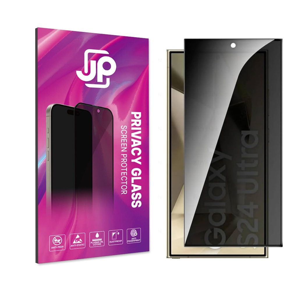 JP Privacy Tvrzené sklo, Samsung Galaxy S24 Ultra, černé