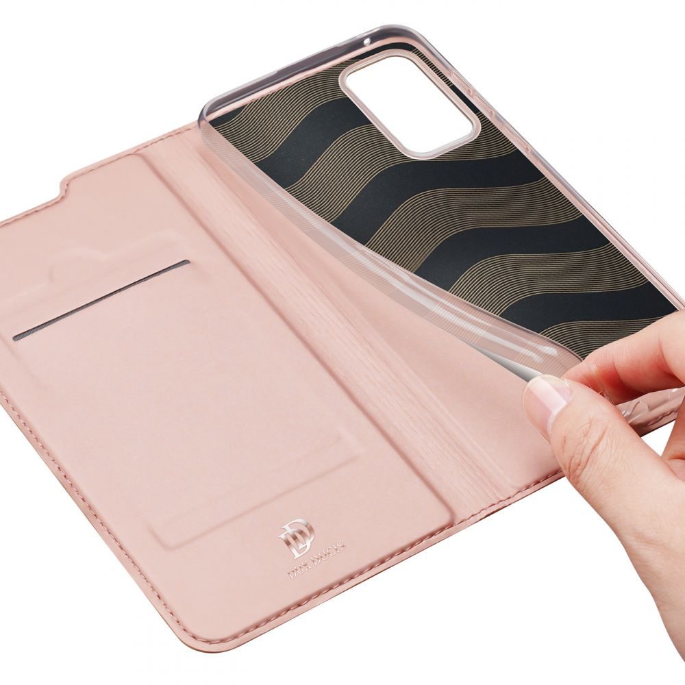 Dux Ducis Skin Pro, Könyves Táska, Samsung Galaxy A33 5G, Rózsaszín