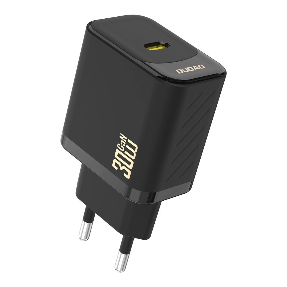 Dudao A27P încărcător USB-C, 30W, PD, GaN, negru