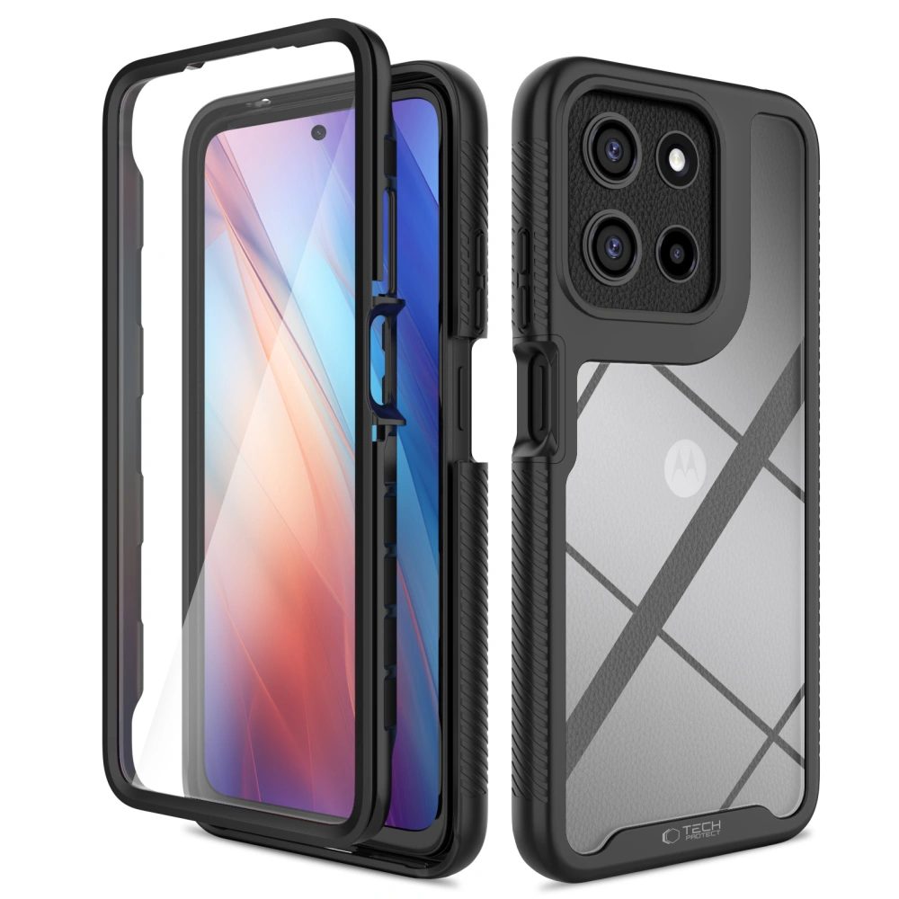 Levně Tech-Protect Defense360 Motorola Moto G15 / G15 Power / G05 / E15, černé