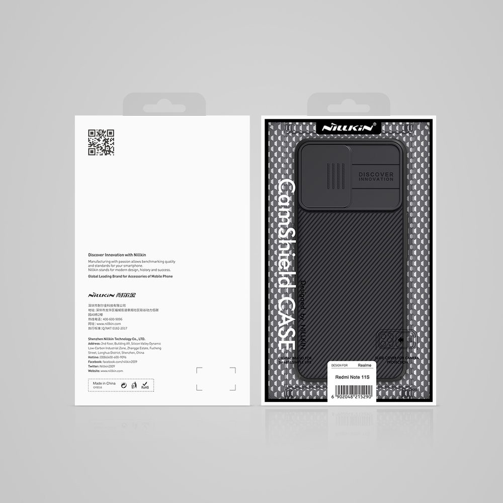 Nillkin Camshield, Xiaomi Redmi Note 11S, Neagră