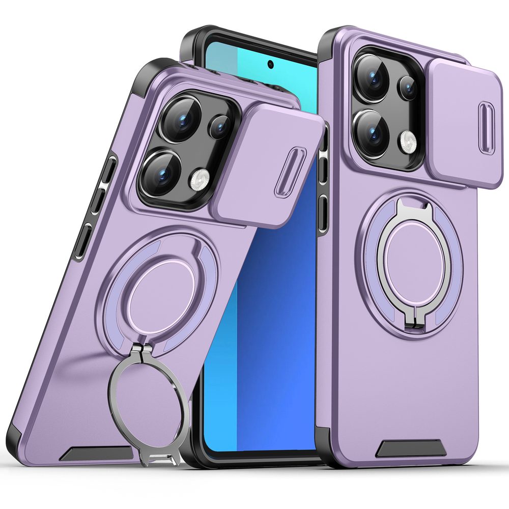 Levně Camslide Stand obal, Xiaomi 14T, fialový