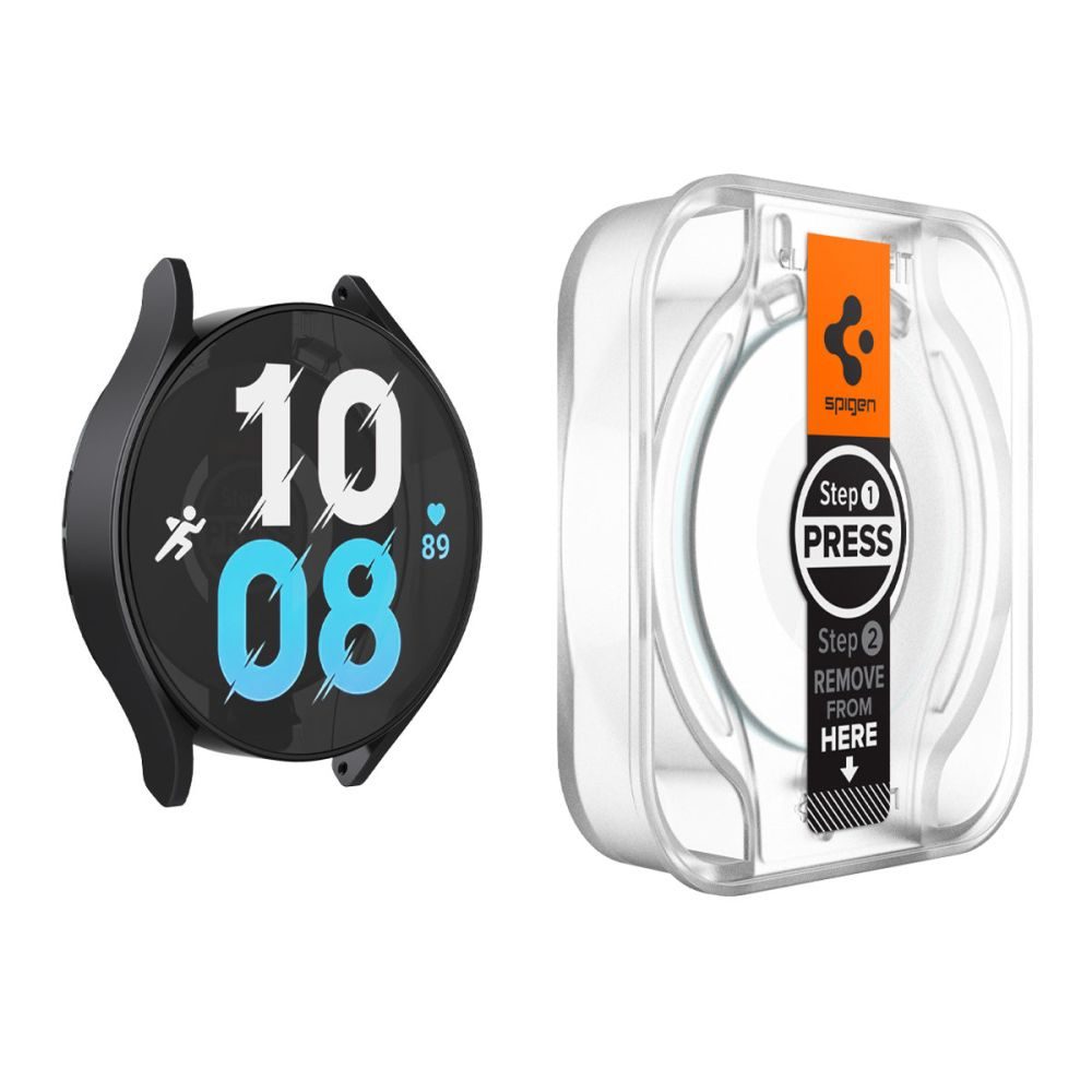 Spigen Glas.TR EZ Fit Kaljeno Staklo 2 Komada, Samsung Galaxy Watch 6 (40 Mm)