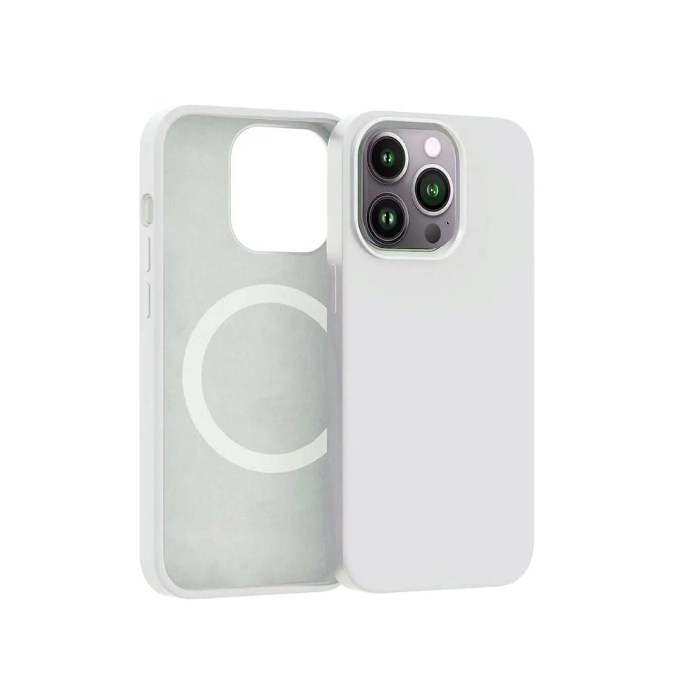 ER Case Carneval Snap maska s MagSafe, iPhone 13 / 14 / 15 / 16e / 17e, bijela
