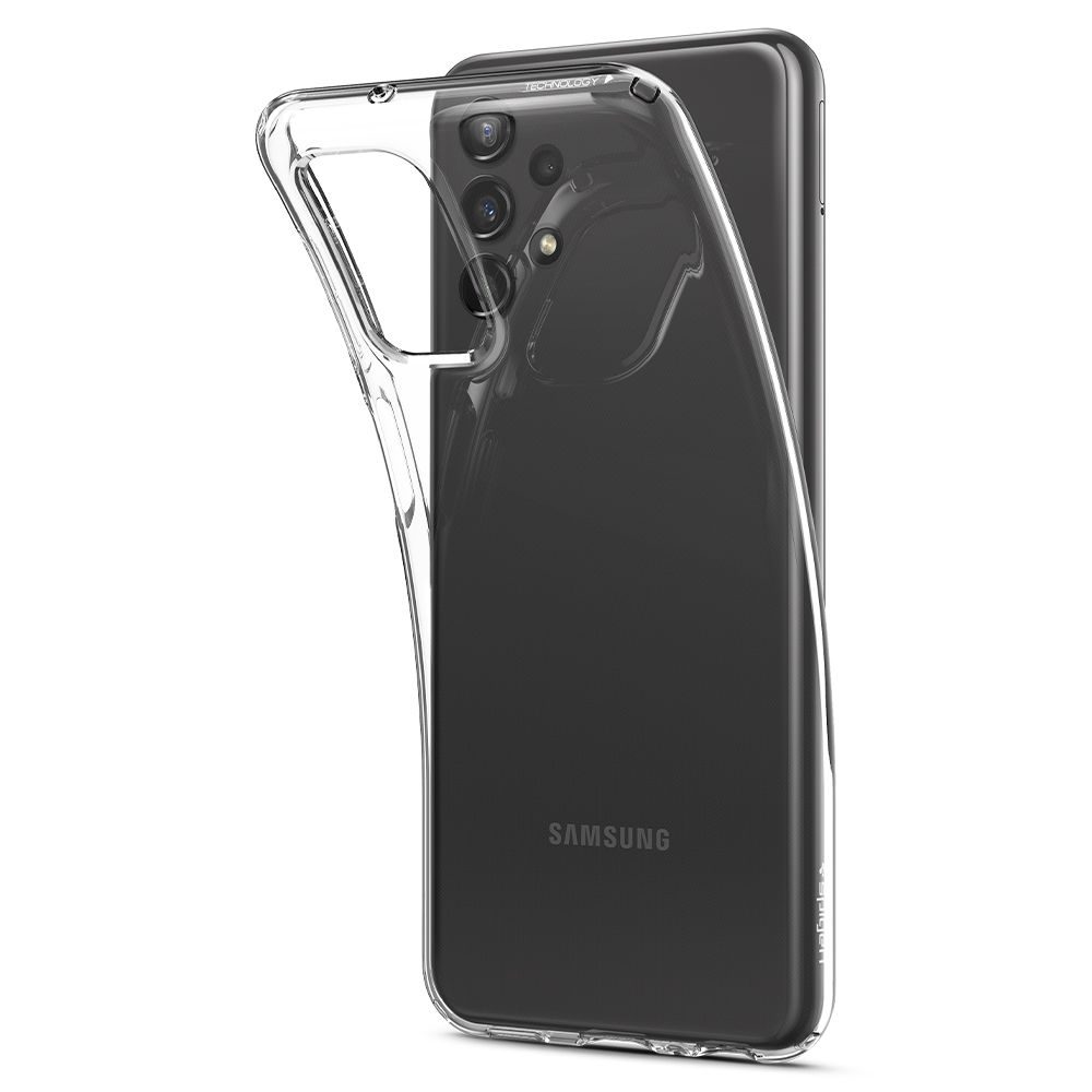 Spigen Liquid Crystal Carcasă Pentru Mobil, Samsung Galaxy A13 4G / LTE, Crystal Clear