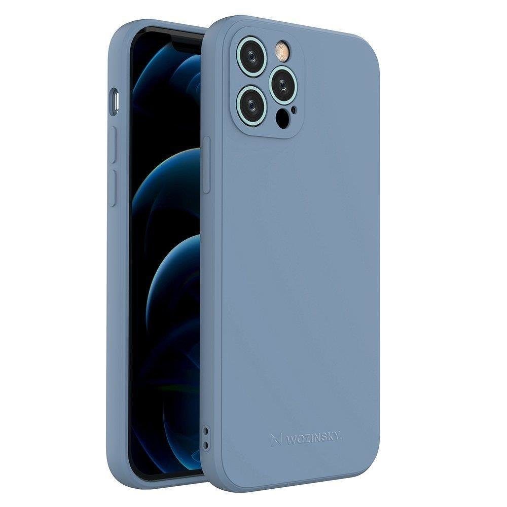 Wozinsky Color Case Ovitek, IPhone 13 Pro Max, Moder