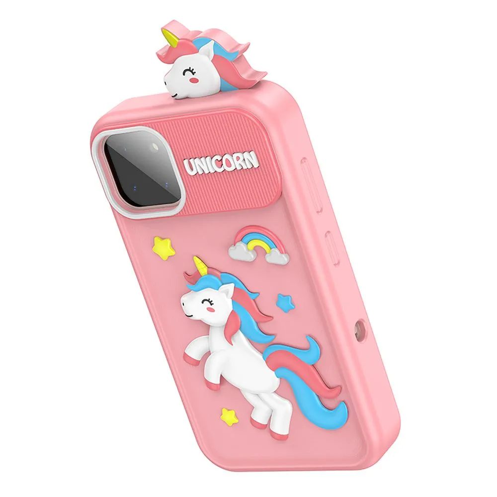 Hoco Gyermek játéktelefon 2,8" Y103, rózsaszín