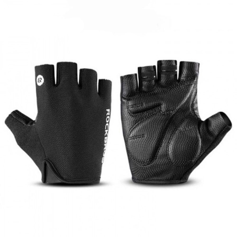 Rockbros S106BK Kerékpáros kesztyű XL, fekete