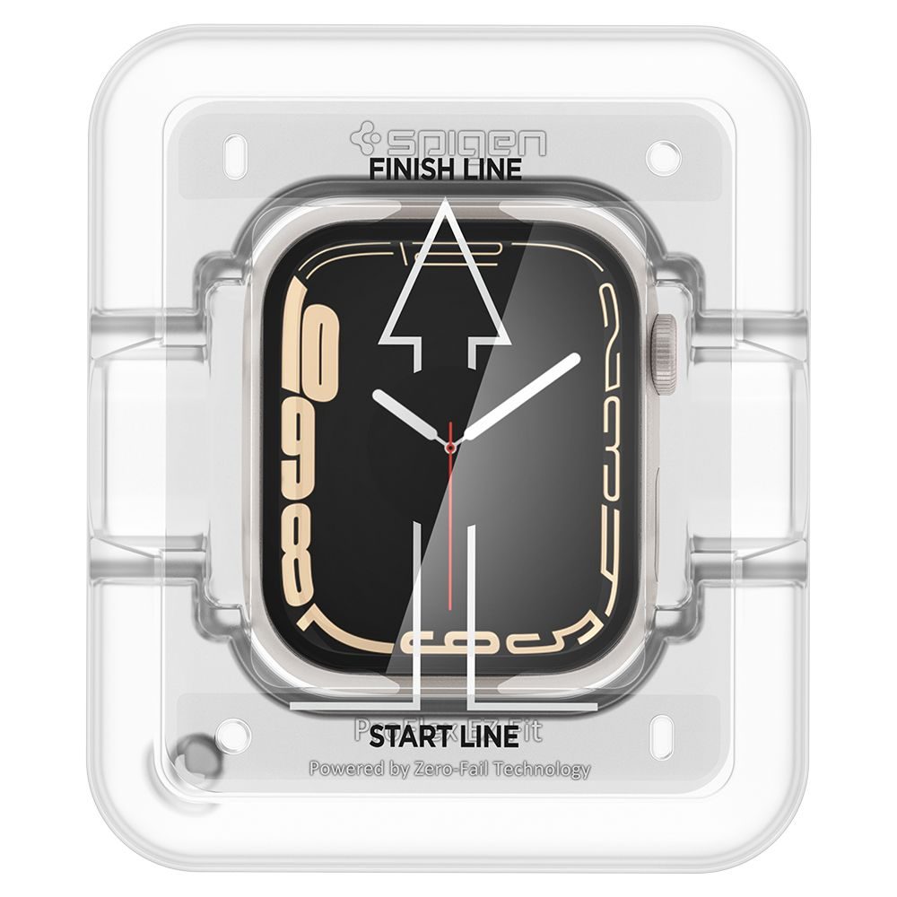 Spigen ProFlex EZ Fit 2 Tvrdené Sklá, Apple Watch 7 / 8 / 9, 45 Mm