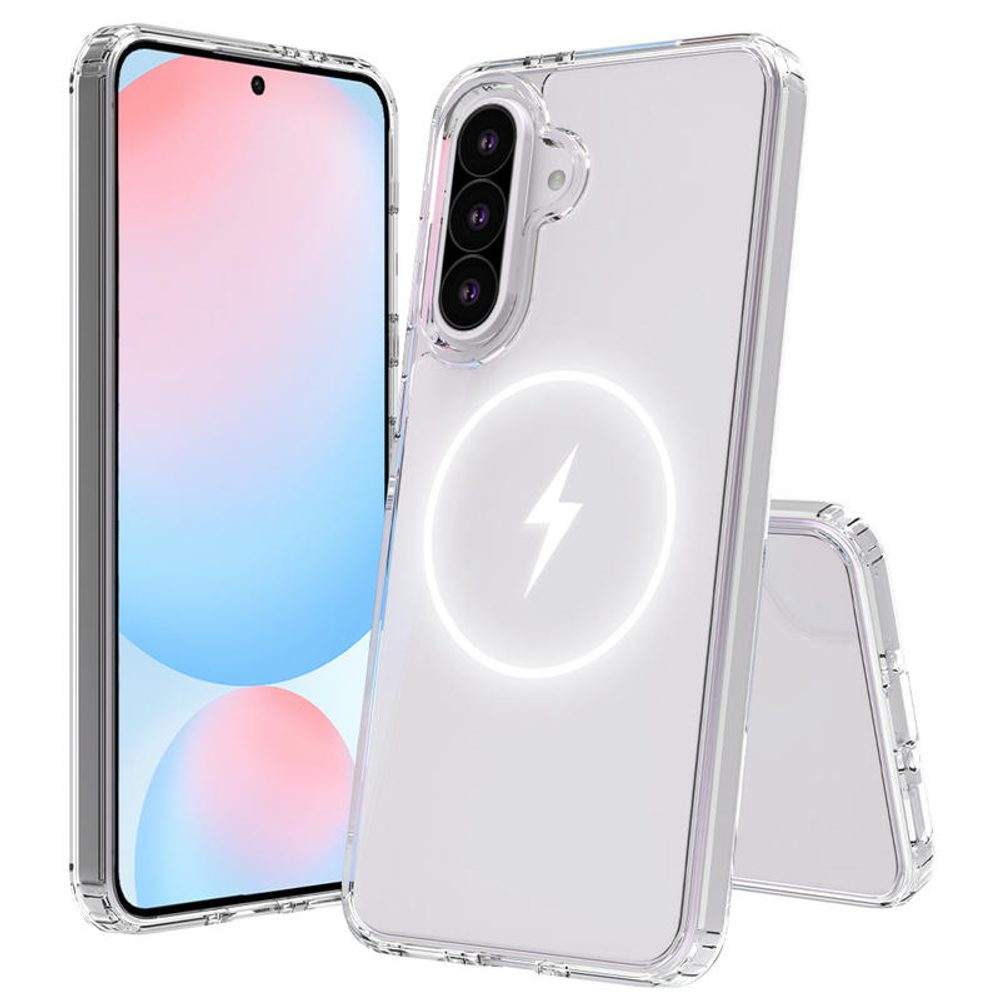 Levně Magsafe Clear obal, Samsung Galaxy A56, průhledný