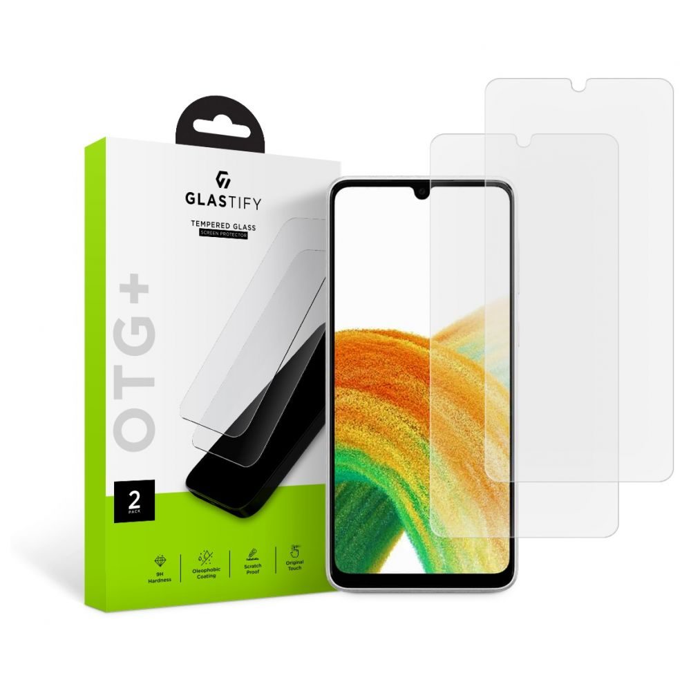 GlasTIFY OTG+, 2 Tvrzené Skla, Samsung Galaxy A33 5G