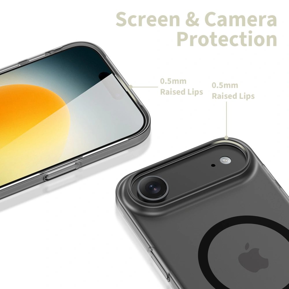 Tech-Protect MagSlim MagSafe, iPhone Air, čierne matné