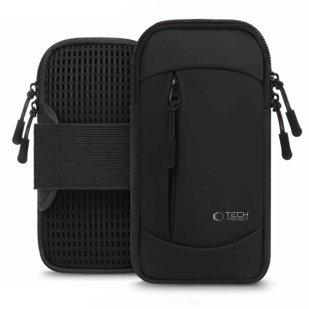 Tech-Protect M6 Univerzální sportovní taška na ruku, černá