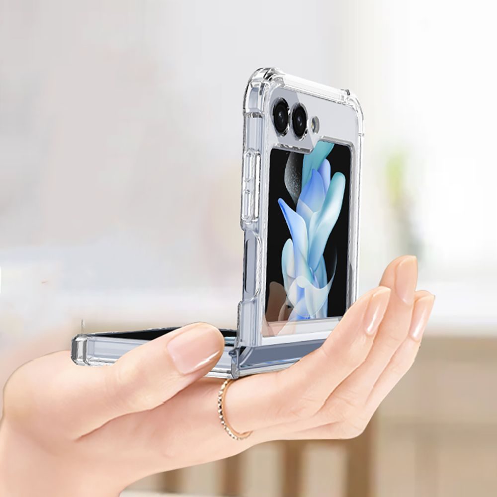 Tech-Protect Flexair Hybrid, Samsung Galaxy Z Flip 5, Průhledný