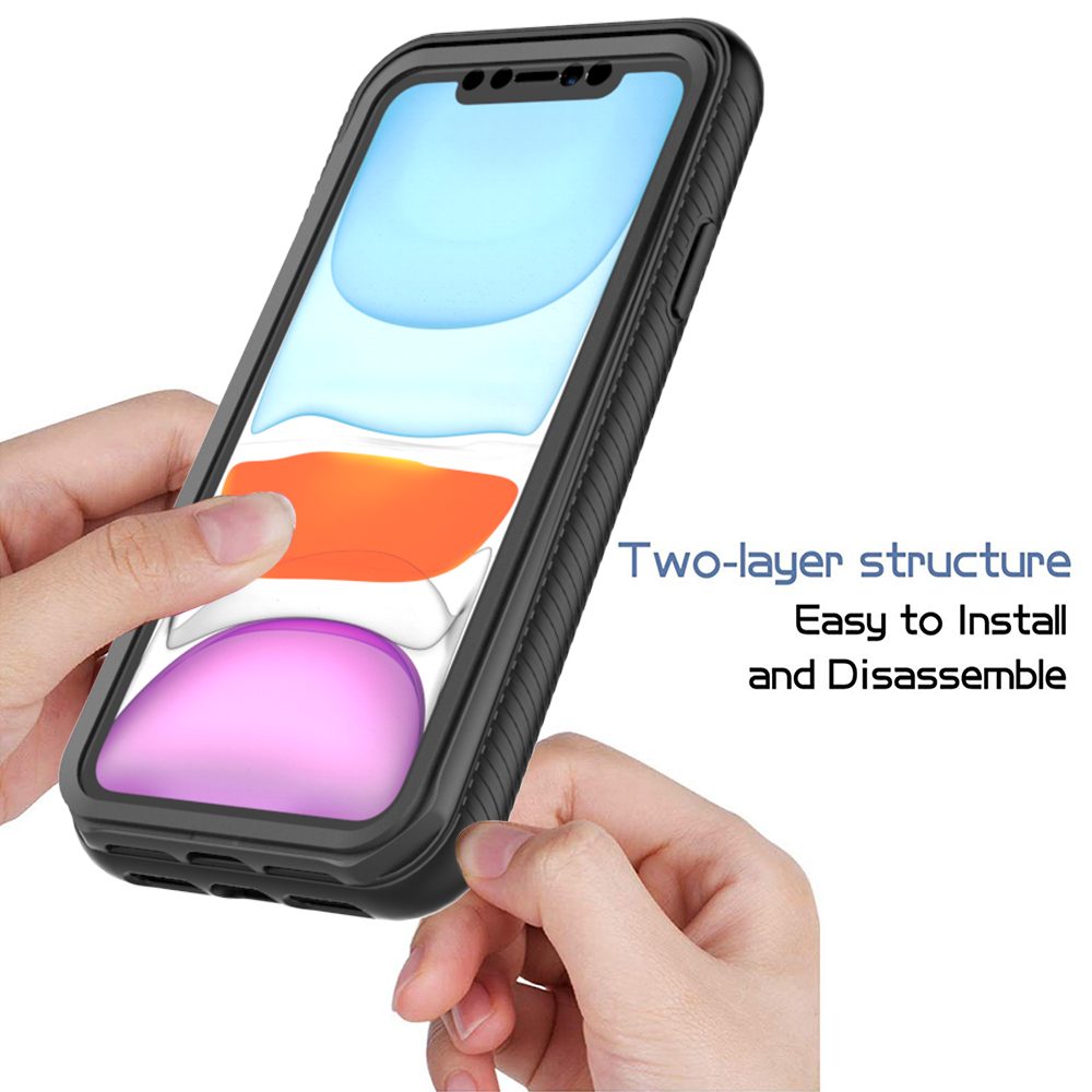 JP Defense360 obal, iPhone 11, čierny