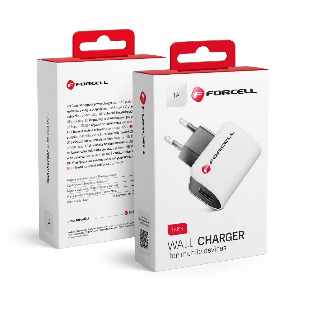 Forcell Adapter 1A Z USB Priključkom