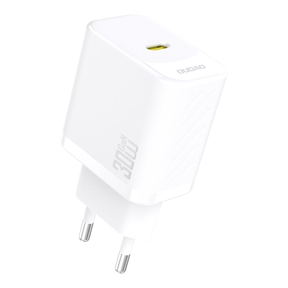 Levně Dudao A27P nabíječka USB-C, 30W PD GaN, bílá