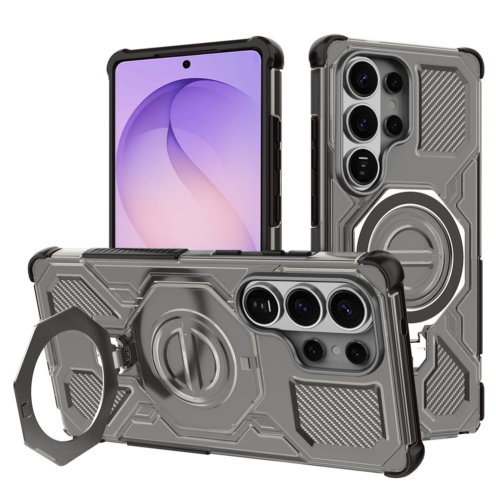 Levně Techsuit Carbon Shield Pro, Samsung Galaxy S26 Ultra, kouřově černý