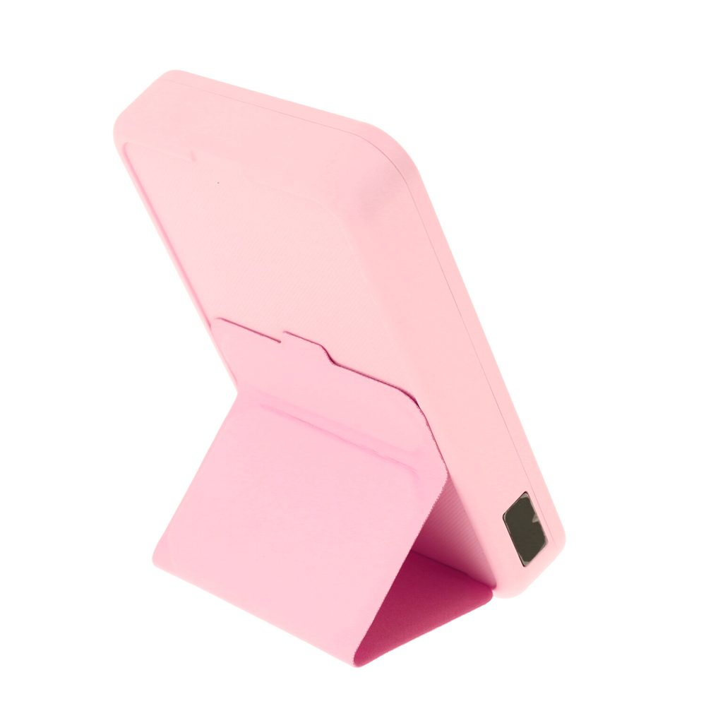 UltraThin Magsafe bezdrôtová powerbanka so stojanom a digitálnym displejom, 10000mAh, 22,5W, Quick Charge 3.0, PD20W, ružová