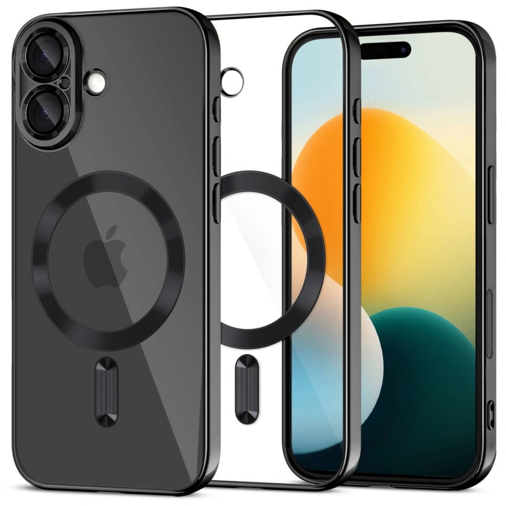 Levně Tech-Protect MagFlex MagSafe iPhone 17, lesklá černá