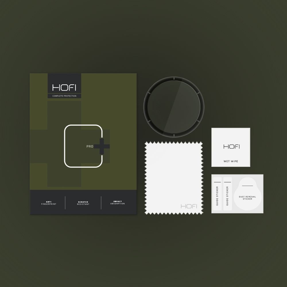 Hofi Hybrid Pro+ Edzett üveg, Garmin Venu 2, Fekete