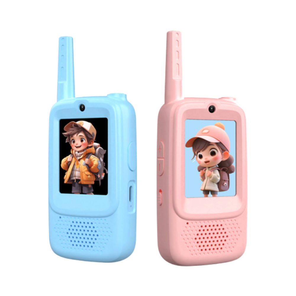 Levně Dětská video vysílačka s displejem, 2.0" LCD, 650 mAh, 2 ks
