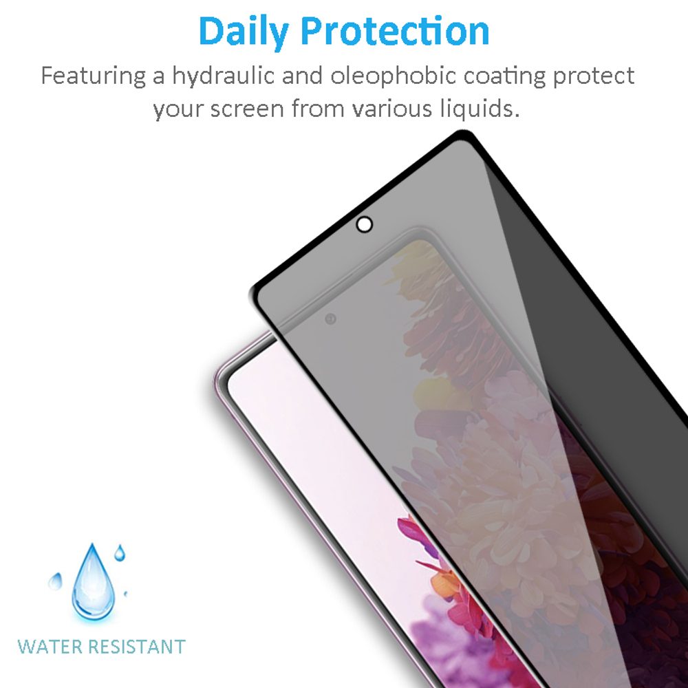 Privacy 5D Zaščitno Kaljeno Steklo, Samsung Galaxy S20 FE