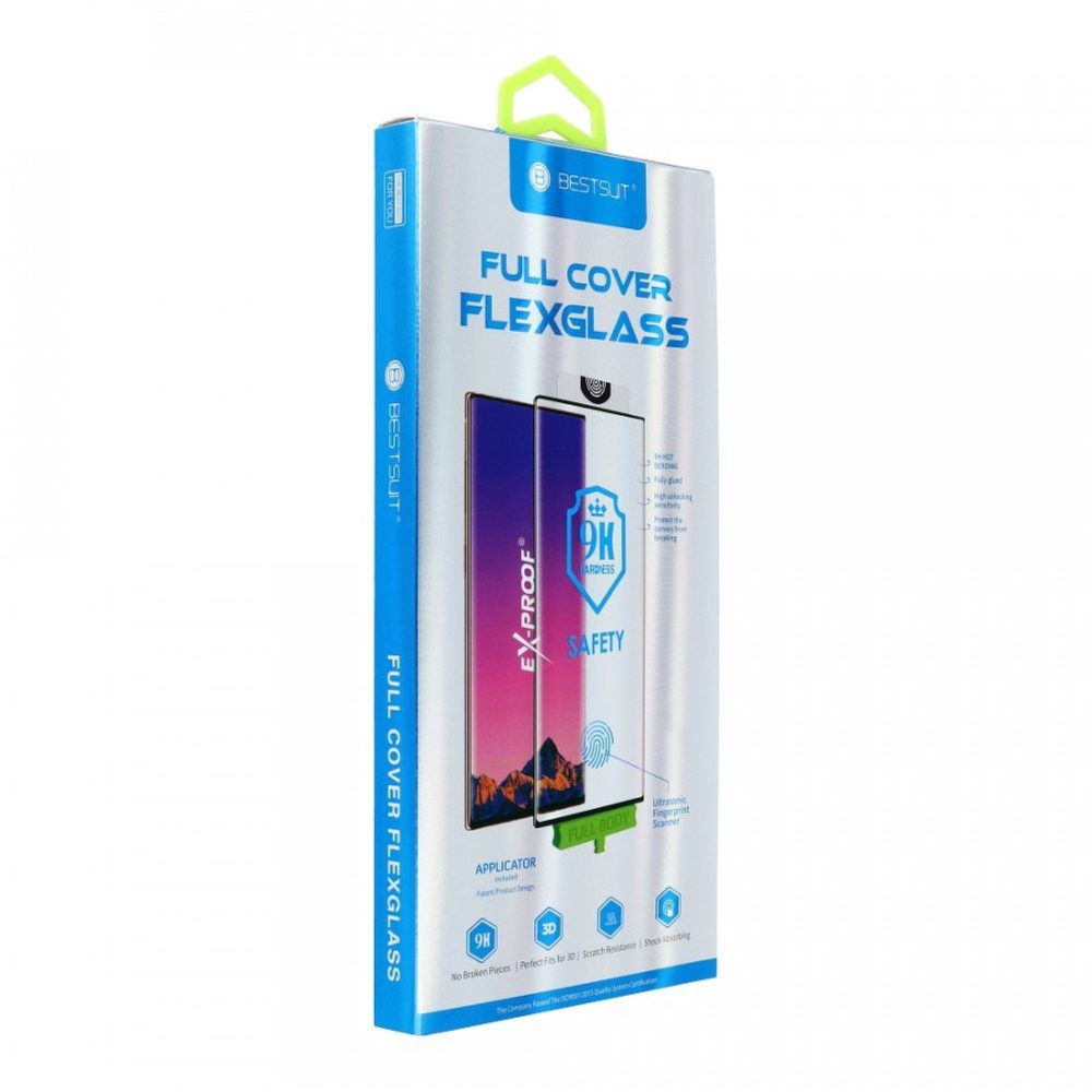 Nano 5D Zaščitno Kaljeno Steklo, Samsung Galaxy Note 10 PLUS, črne Barve