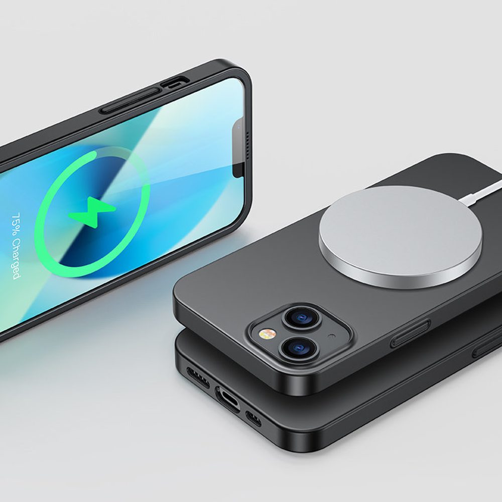Joyroom 360 Full Case Obal + Tvrdené Sklo, IPhone 13, čierne