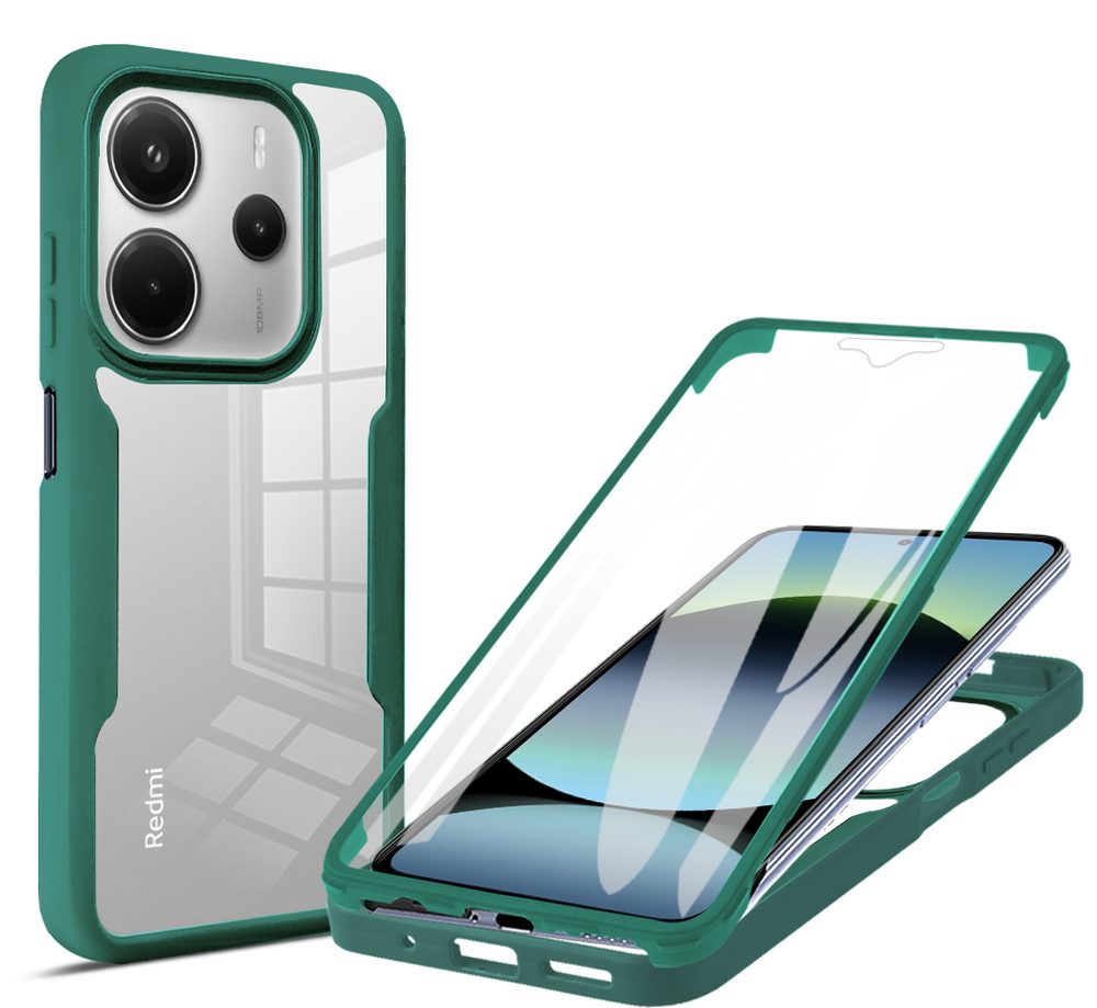 Levně JP Defense colorful obal, Xiaomi Redmi Note 14 5G, zelený