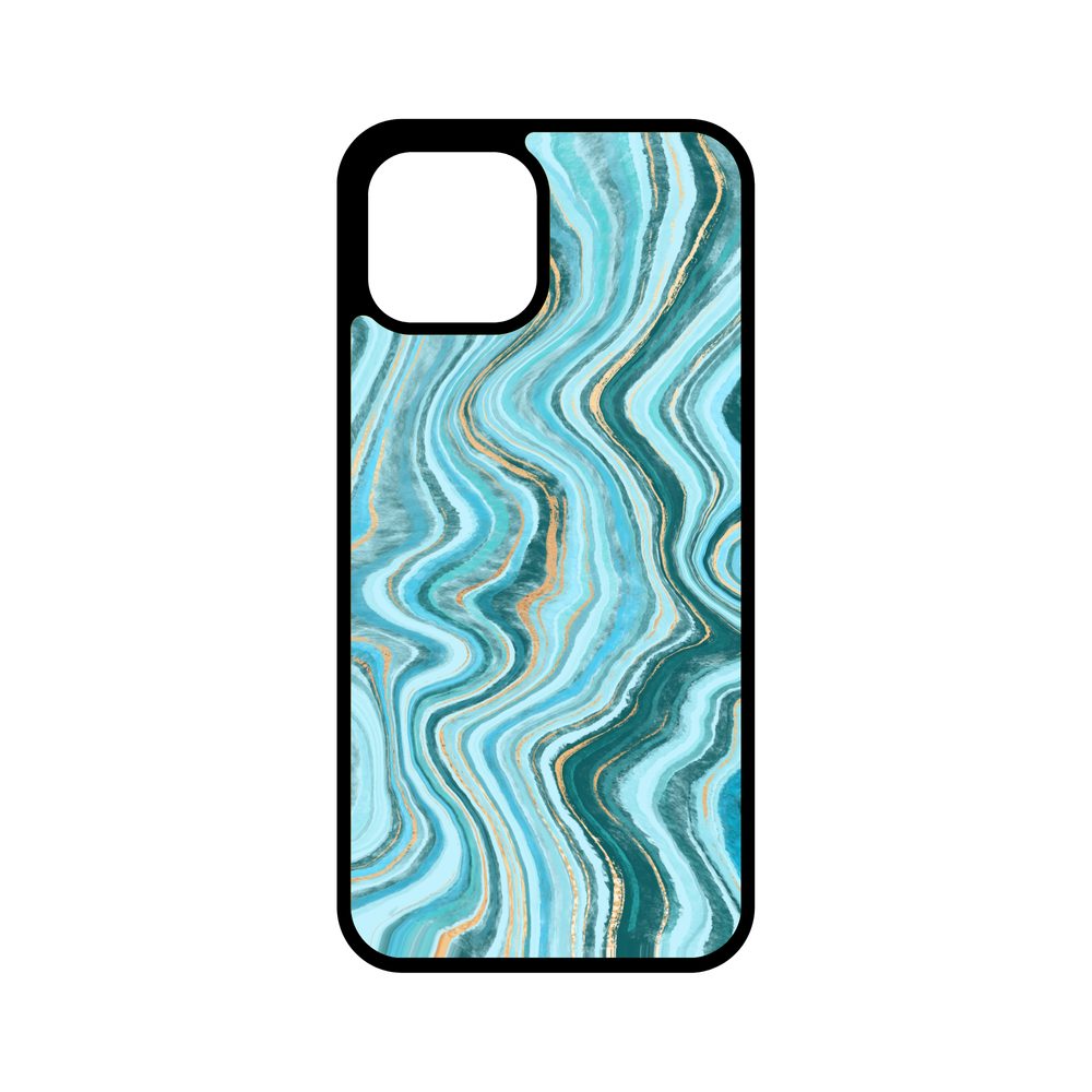 Momanio obal, iPhone 13, Marble blue