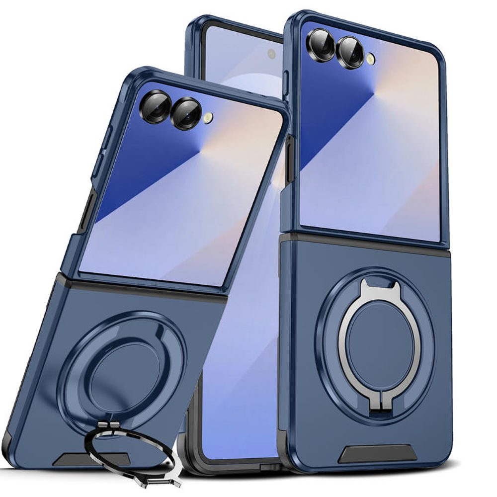Levně Camslide Stand obal, Samsung Galaxy Z Flip 7, modrý