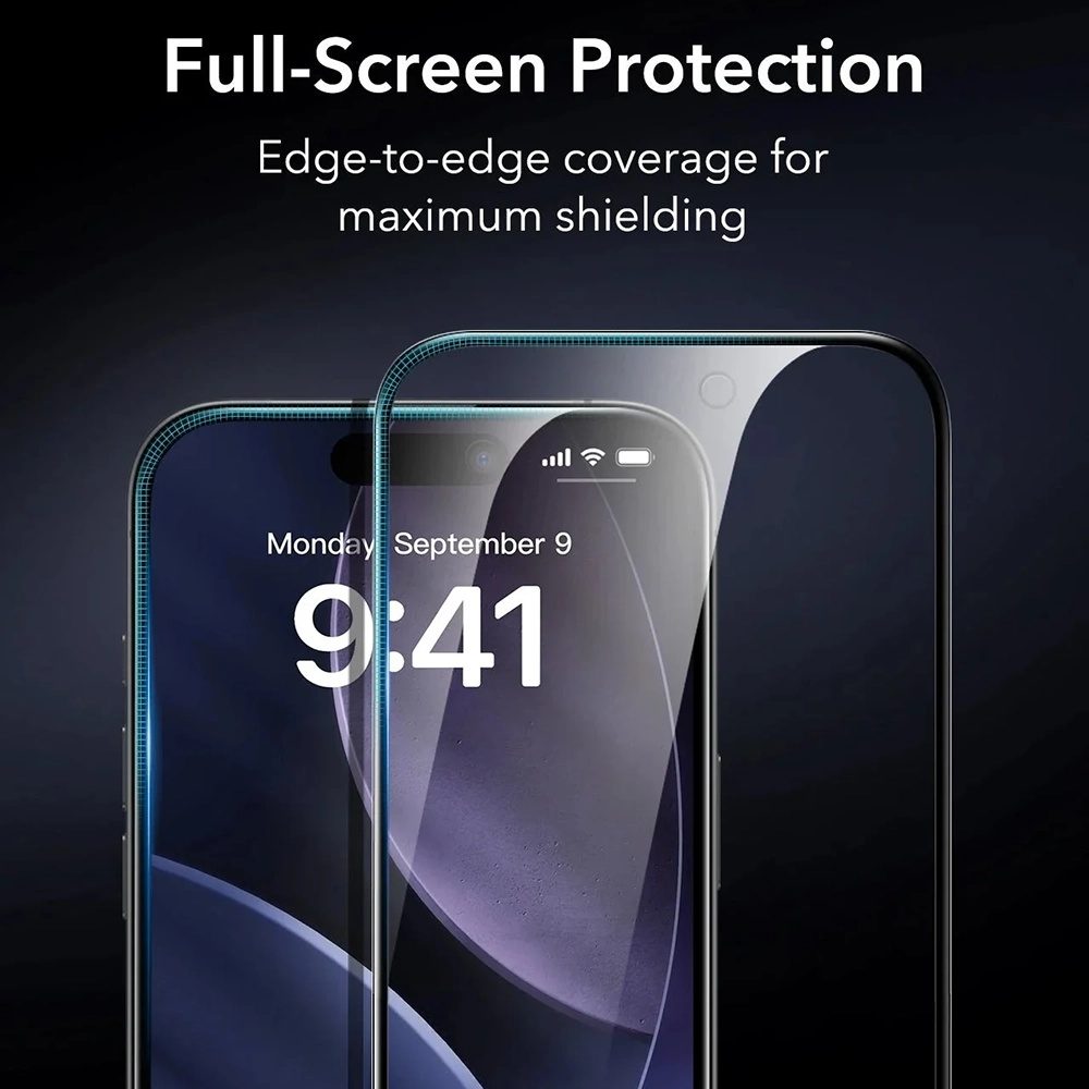 ESR Privacy Armorite Tvrdené sklo UltraFit, iPhone 17, 3 kusy